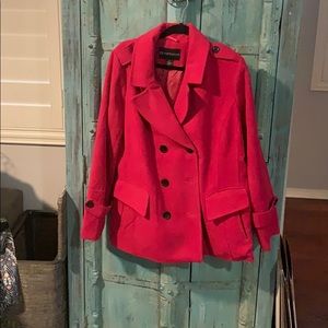 Hot Pink Peacoat